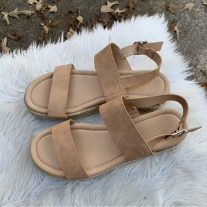 Laicigo Tan Women's Sandals Size 8